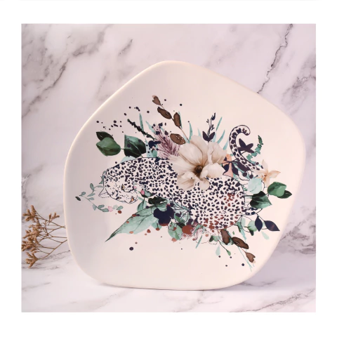 PLATO OCTOGONAL JUNGLE - comprar online