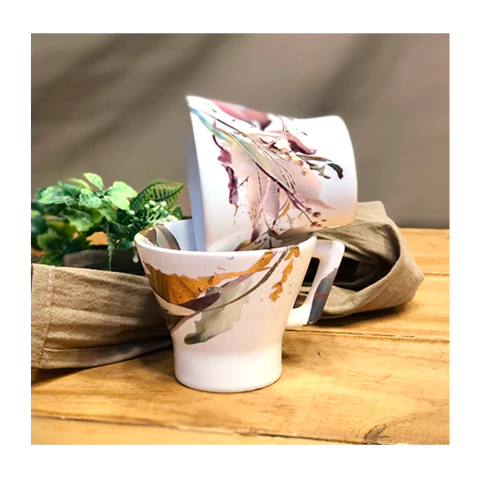 TAZA DE CAFE TRAPECIO (SIN PLATO) SPRING - comprar online