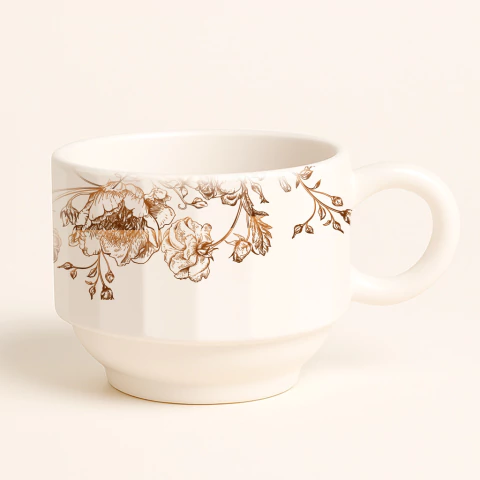 Taza de te Apilable - Golden Blue - comprar online