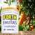 Embalagem do fertilizante Forth Frutas, com laranja ao fundo, destacando seu uso para o crescimento e frutificação de plantas.