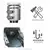 Gerador de turbina eólica 600W 12V 24V 3 5 lâminas Gerador eólico residencial - Nargué art Tabacaria & Óleo de cbd 