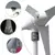Turbina de energia eólica 400w 12v 24v vento turbina horizontal - loja online