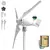 Gerador de turbina eólica 600W 12V 24V 3 5 lâminas Gerador eólico residencial - loja online