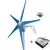Turbina de energia eólica 400w 12v 24v vento turbina horizontal na internet