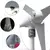 Gerador de turbina eólica 600W 12V 24V 3 5 lâminas Gerador eólico residencial