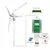 Gerador de turbina eólica 600W 12V 24V 3 5 lâminas Gerador eólico residencial - Nargué art Tabacaria & Óleo de cbd 