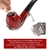 Cachimbo clássico conjunto de sândalo vermelho na internet