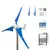 Gerador de energia eólica residencial 12v 24v com controlador de flexível - Nargué art Tabacaria & Óleo de cbd 