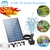 Bomba de fonte solar 2.5W, com 6 bicos e tubo de água - comprar online