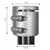 Gerador de turbina eólica de 3 5 hélices 600W 12V 24V com controlador - loja online
