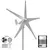 Imagem do Energia eólica gerador 400w ac 12v/24v 2.2 m/s pequeno