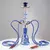 Conjunto de narguilé Depaya vidro shisha cachimbo 4 mangueiras completo - loja online