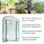 Mini capa de estufa 69x49x92cm - PVC transparente - loja online