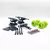 Kit truck + rolamento+ roda de skate * 32mm com 5 polegadas - comprar online