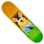 Shape de skate Forma Chaze Maple 8.0 com design colorido e gráfico de olho e mão.