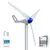 Gerador de turbina eólica de 400w, dc12v/24v 3 ou 5 lâmina com - comprar online