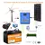 Turbina eólica horizontal com controlador livre e sistema de células solares p - comprar online