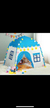 Barraca Infantil Tenda Minha Casinha azul