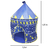 Barraca Infantil Dobrável Tenda Castelo Cabana azul