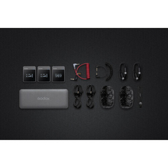 Godox MoveLink M2 Compact 2-Person Digital Wireless Microphone System for Cameras & Smartphones with 3.5mm (2.4 GHz) - comprar online