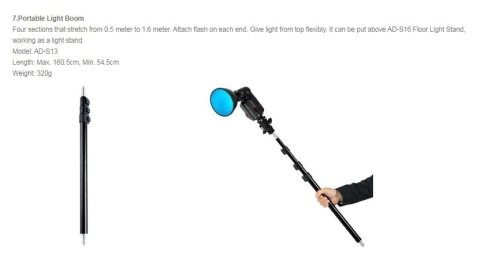 AD-S13 – LIGHT BOOM PORTABLE GODOX