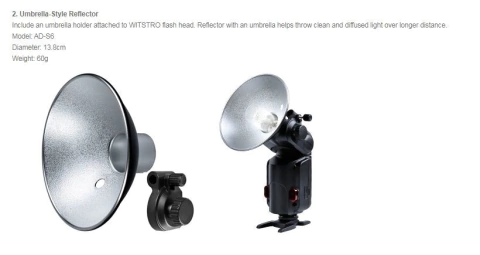 AD-S6 UMBRELLA STYLE REFLECTOR GODOX
