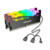 Kit 2 Dissipador Calor Memória RAM Coolmoon ARGB 5v 3 Pinos