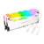 Kit 2 Dissipador Calor Memória RAM Branca Coolmoon ARGB 5V