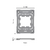 ADAPTADOR SOCKET PROCESSADOR AMD AM5 CONTACT FRAME PRATA - RURT STORE