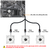 CABO SPLITTER COOLER FAN 4 PINOS PWM 1-3 SAÍDAS PLACA-MÃE na internet