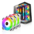 Imagem do KIT 3 COOLER FAN COOLMOON NORTH WIND PWM ARGB + CONTROLADOR