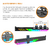Imagem do SUPORTE PLACA DE VÍDEO HORIZONTAL GT8 ARGB PRETO COOLMOON