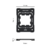 ADAPTADOR SOCKET PROCESSADOR AM5 CONTACT FRAME AMD - PRETO - RURT STORE