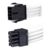 CABO SLEEVED BRANCO EXTENSOR FONTE PARA GPU 6+2 = 8 PINOS - comprar online