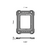 ADAPTADOR SOCKET PROCESSADOR INTEL LGA1700 CONTACT FRAME - RURT STORE
