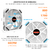 KIT 4 COOLER FAN COOLMOON NORTH WIND PWM ARGB + CONTROLADOR - loja online