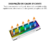 Dissipador Calor Ssd M2 Nvme Branco Led Infinito Argb 5v