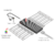 HUB MULTI FANS AM10 PWM 4 PINOS + ARGB 3 PINOS - 10 PORTAS - RURT STORE