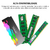 Kit 2 Dissipador Calor Memória RAM Coolmoon ARGB 5v 3 Pinos