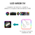 WATER COOLER BRANCO 360MM COOLMOON TY ARGB 5V LED INFINITO na internet
