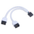 Cabo Y Usb 9 Pinos Branco Hub Splitter Divisor Jusb1 2 Porta