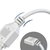 CABO Y SPLITTER RGB 12V 4 PINOS BRANCO 1 PARA 2 SAÍDAS na internet