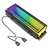 Dissipador de Calor SSd M2 Nvme Led Infinito Argb 5v 3pin - comprar online