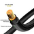 Imagem do Kit 4 Cabos Sleeved Preto Extensor Fonte Atx Gpu Eps Pci-e