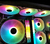 KIT 3 COOLER FAN COOLMOON NORTH WIND PWM ARGB + CONTROLADOR na internet
