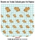 Recorte em tecido Dublado para Kit Higiene - Capivara - Recortes Personalizados By Paula Marques
