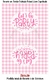 Recorte em tecido Painél Livre Dublado Espelhado - Love Pink - 09