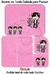 Recorte em tecido para Planner - Dorama 12