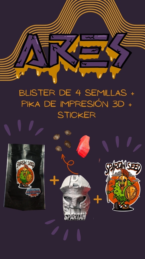 ARES FOTOPERIODICA X4 - SPARTAN SEEDS - comprar online