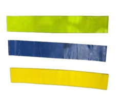 Set 3 Bandas Circulares Varias Resistente Tonificación Pierna , kinesio